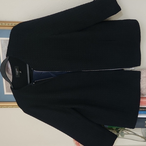 Talbots Knit Jacket  Size 14 Petite Contemporary Career Formal Sophisticated - Picture 16 of 16